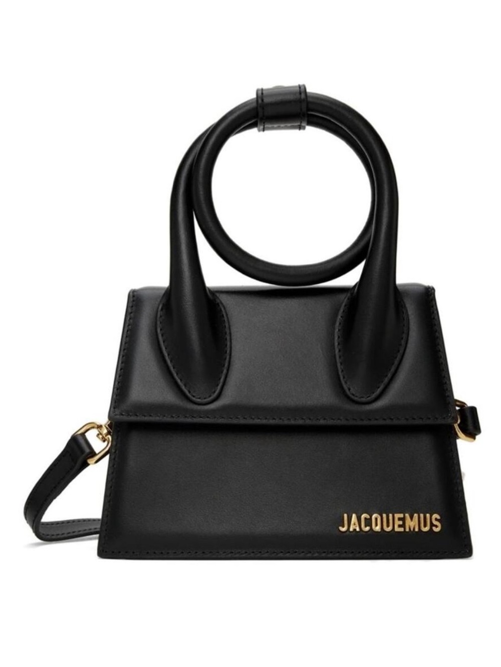 JACQUEMUS Le Chiquito Noeud top handle crossbody bag